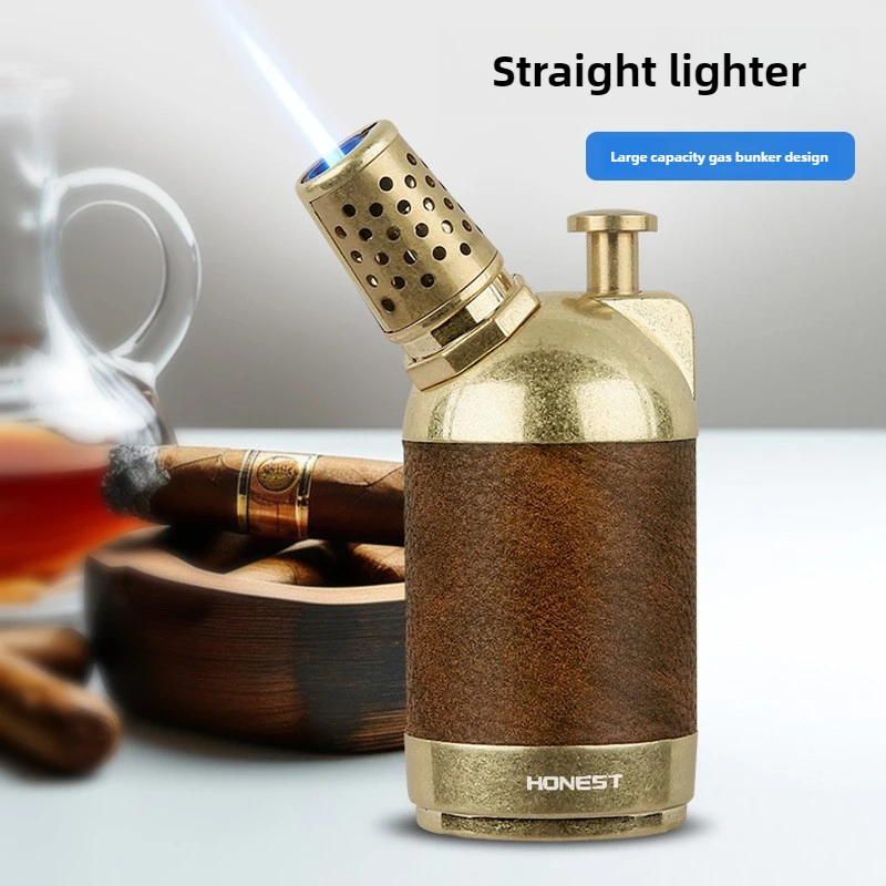 HONEST 방풍 제트 라이터, 시가/바베큐용 부탄 토 - Fire Piston Starter 리뷰 및 가격