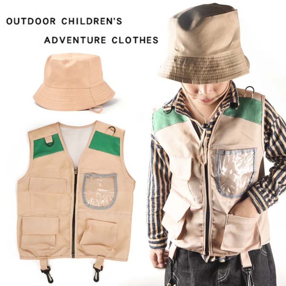 여름 의류 어린이 탐험가 조끼 도구 의류 패션 조끼 야 - Outdoor Adventure Movies For Kids 리뷰 및 가격