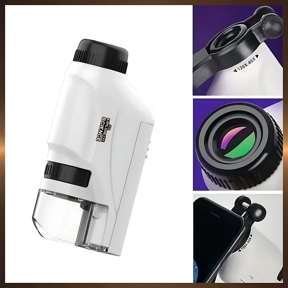 어린이용 포켓 현미경 |     곤충과 식물을 눈에 띄 - Outdoor Adventure Microscope 리뷰 및 가격
