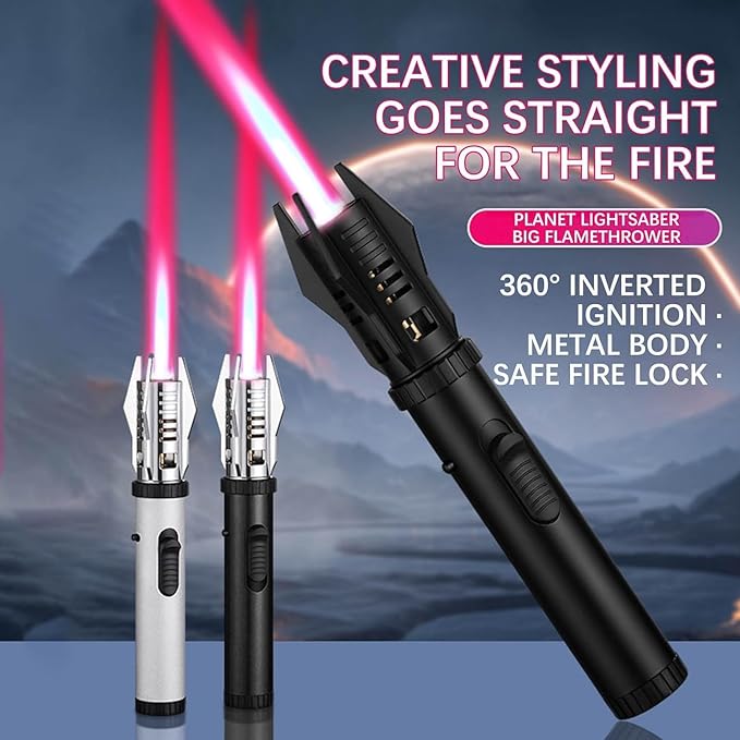 Blowtorch 방풍 터보 토치 제트 가스 라이터 스 - Fire Piston Starter 리뷰 및 가격