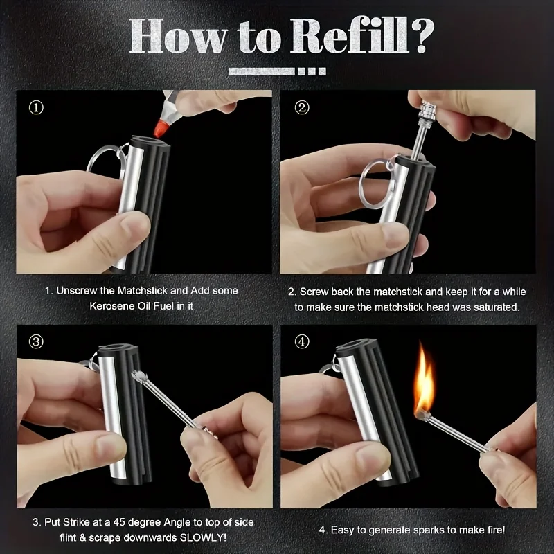 피스톤형 생존 화염 점화기, 열쇠고리형, 방수 케이스, - Fire Piston Starter 리뷰 및 가격