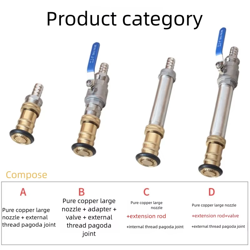 황동 소방호스 노즐 1인치 1.5인치 2인치 암나사 조 - Fire Piston Starter 리뷰 및 가격