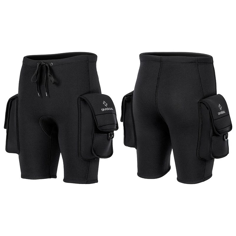 남성 잠수복 반바지 3mm 네오프렌 다이빙 반바지 포켓 - Outdoor Adventure Training 리뷰 및 가격