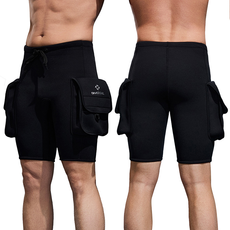 남성 잠수복 반바지 3mm 네오프렌 다이빙 반바지 포켓 - Outdoor Adventure Training 리뷰 및 가격